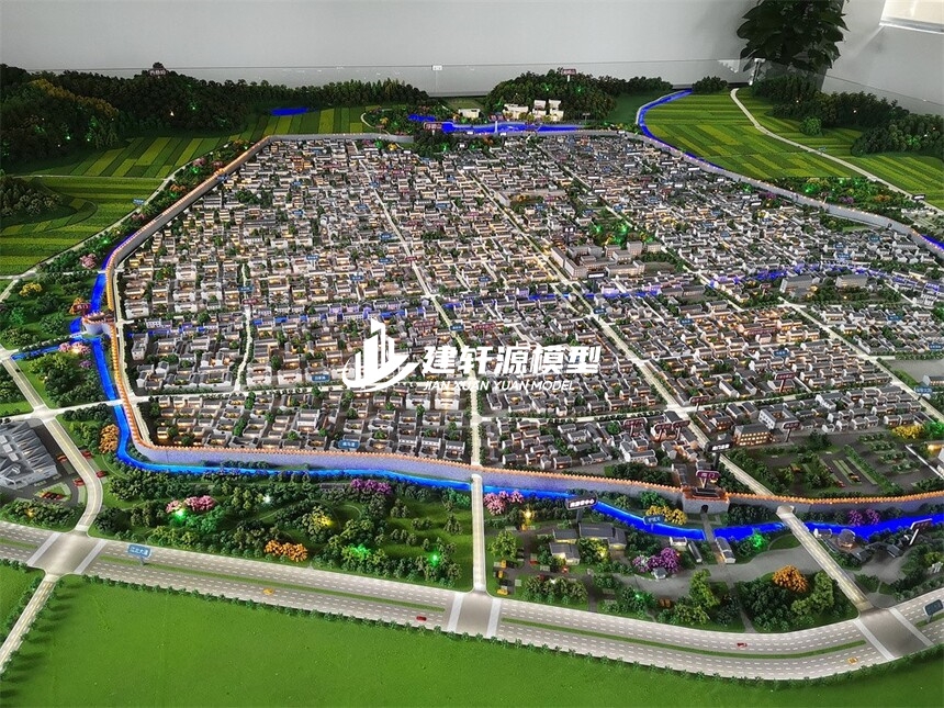 井陉城市规划模型