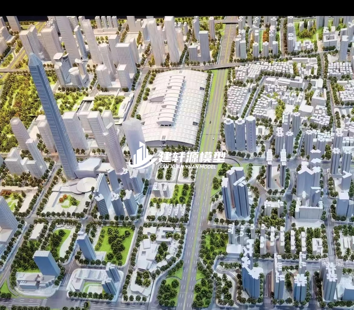 井陉城市规划模型